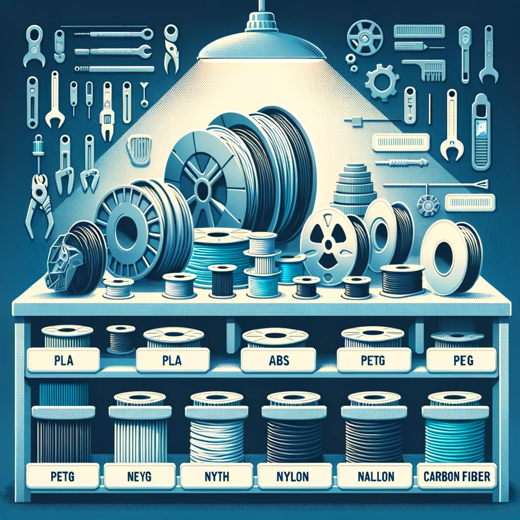 3D printer filaments
